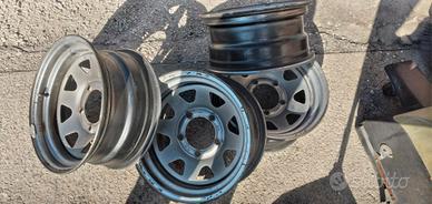 Cerchi in ferro per suzuki jimny dal 2004 al  2013