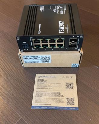 Teltonika Switch TSW202 POE+ 8 porte giga 2 SFP