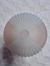 Coppia di abat-jour, più plafoniera grande