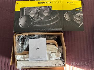 Dissipatore corsair nautilus lcd 240rs + ventole