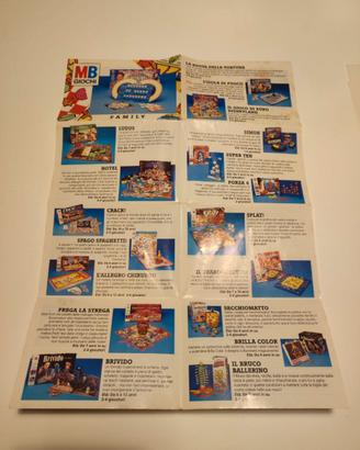 Catalogo MB Giochi Vintage 1991/92 + HeroQuest