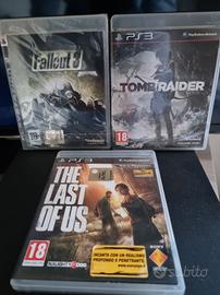 Fallout, The Last of Us, Tomb Raider per PS3