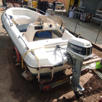 Barca catamarano 4,5mt