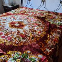 coperta matrimoniale di tessuto viscosa velluto