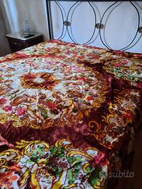 coperta matrimoniale di tessuto viscosa velluto