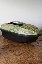 Barchino con ecoscandaglio e GPS da carpfishing