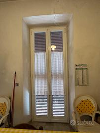 Finestre alluminio e persiane in ferro