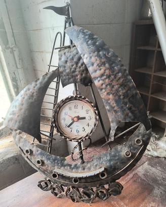 orologio a parete in ferro battuto