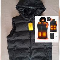 Giubbotto Smanicato Gilet Riscaldato batteria