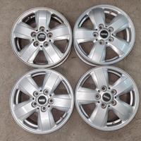 4 cerchi lega one cooper hatch cabrio r15 lt989