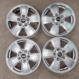 4 cerchi lega one cooper hatch cabrio r15 lt989