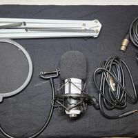 Scheda Audio UPHORIA UM2 e microfono NEEWER NW-800