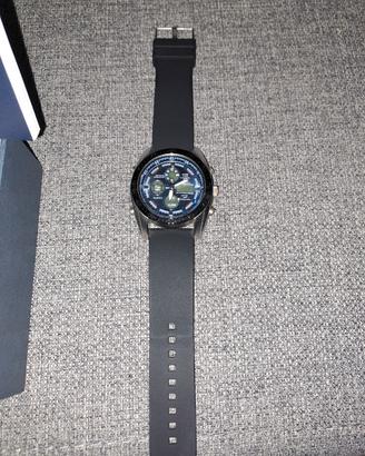 Orologio con cinturino nero
