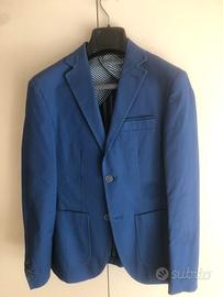 Giacca uomo giovane slim tg 44 cotone