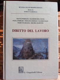 Diritto del lavoro, Giappichelli editore, 2020