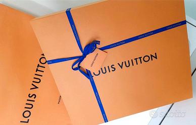 VUITTON Confezione Scatola 40x29x5 +Busta + Nastro