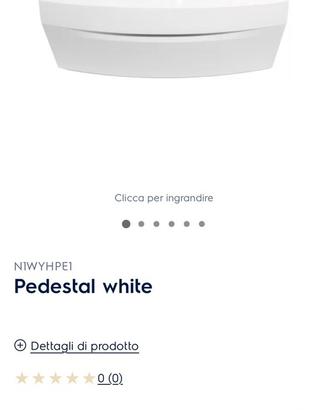 Rialzo lavatrice con cassetto detersivi