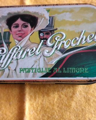 scatola latta caffarel prochet vintage