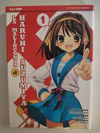 Manga "La malinconia di Haruhi Suzumiya" 