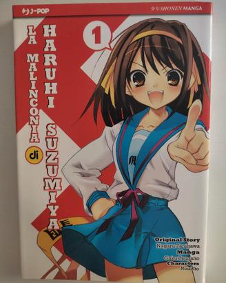 Manga "La malinconia di Haruhi Suzumiya" 