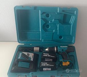 Makita DHP453  18V - 2 Batterie 3.0Ah Originali +