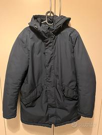 Giubbotto parka uomo taglia S blu