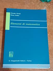 Libro elementi di matematica 