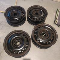 4 cerchi ferro ford ka+ 6x15 Et47.5 2150859