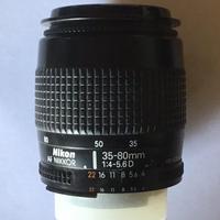 Nikon AF nikkor 35-80mm F/4-5.6D