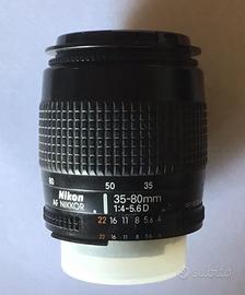 Nikon AF nikkor 35-80mm F/4-5.6D