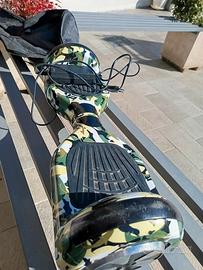 hoverboard con sacca caricatore e led 