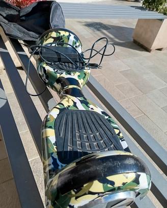 hoverboard con sacca caricatore e led 