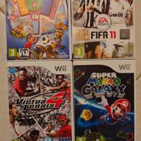 4 giochi per Nintendo Wii 