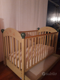 Lettino Pali con cassettone