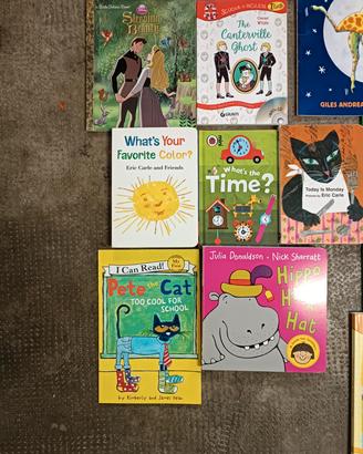 libri vari per inglese bambini 