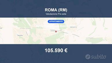 Immobile in asta di 121 m² con box auto a Roma
