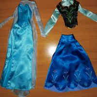 vestiti bambole Anna e Elsa Frozen