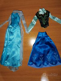 vestiti bambole Anna e Elsa Frozen