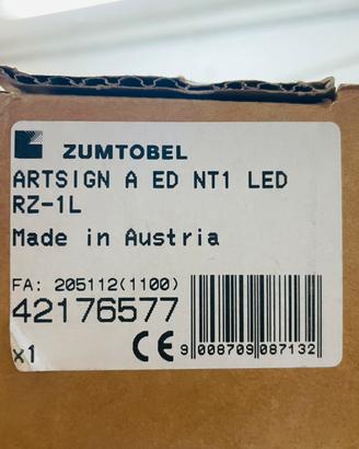 LAMPADA USCITA DI SICUREZZA ZUMTOBEL