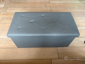 Pouf contenitore Maka – poggiapiedi/panca