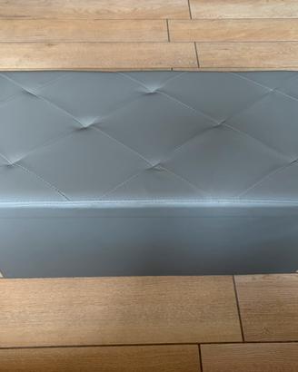 Pouf contenitore Maka – poggiapiedi/panca