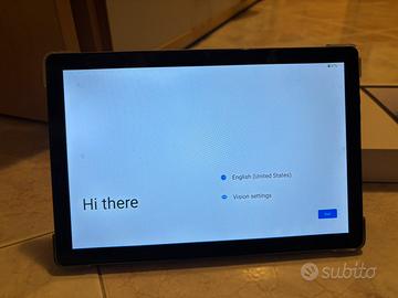 Tablet Facetel Argento con Accessori