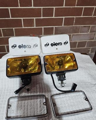 Fendinebbia originali SIEM vintage con coperture