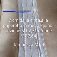 Tenda camera larghezza 4 x 2.7h