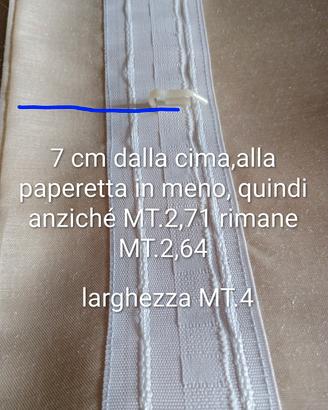 Tenda camera larghezza 4 x 2.7h