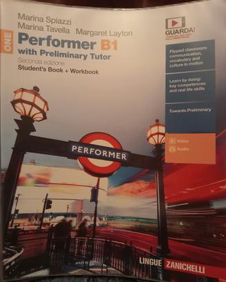 Libro "Performer B1" NUOVO