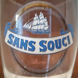 Bicchiere Birra Sans Souci #Vintage