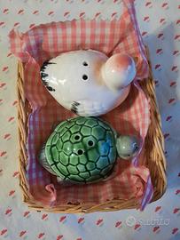sale e pepe in ceramica mai usate 