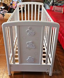 Lettino Italbaby con materasso