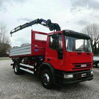 Iveco Eurocargo 150 gru e ribaltabile